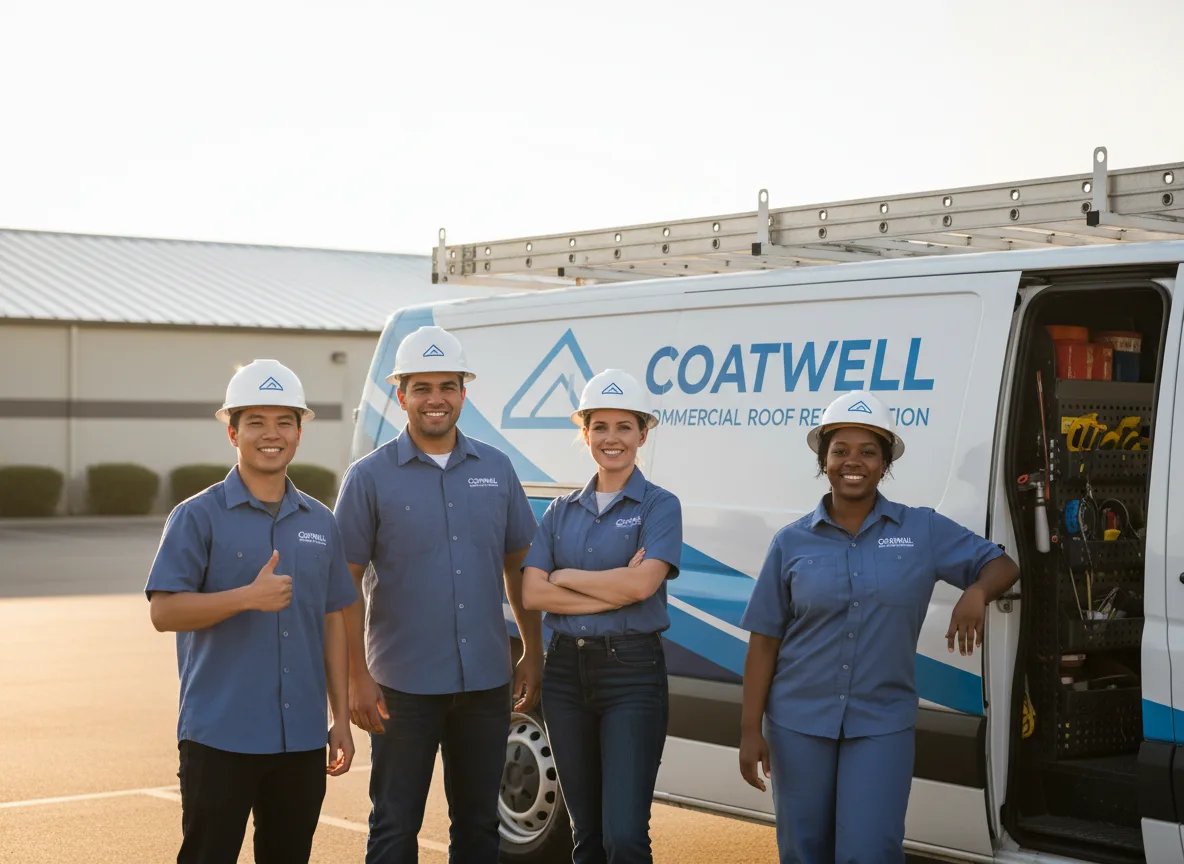 Commercial roof coating company in Biggers, AR